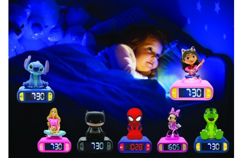 Lexibook Children 3D Digital Alarm Clock with Sounds and Night Light Lexibook Children 3D Digital Alarm Clock with Sounds and Night Light